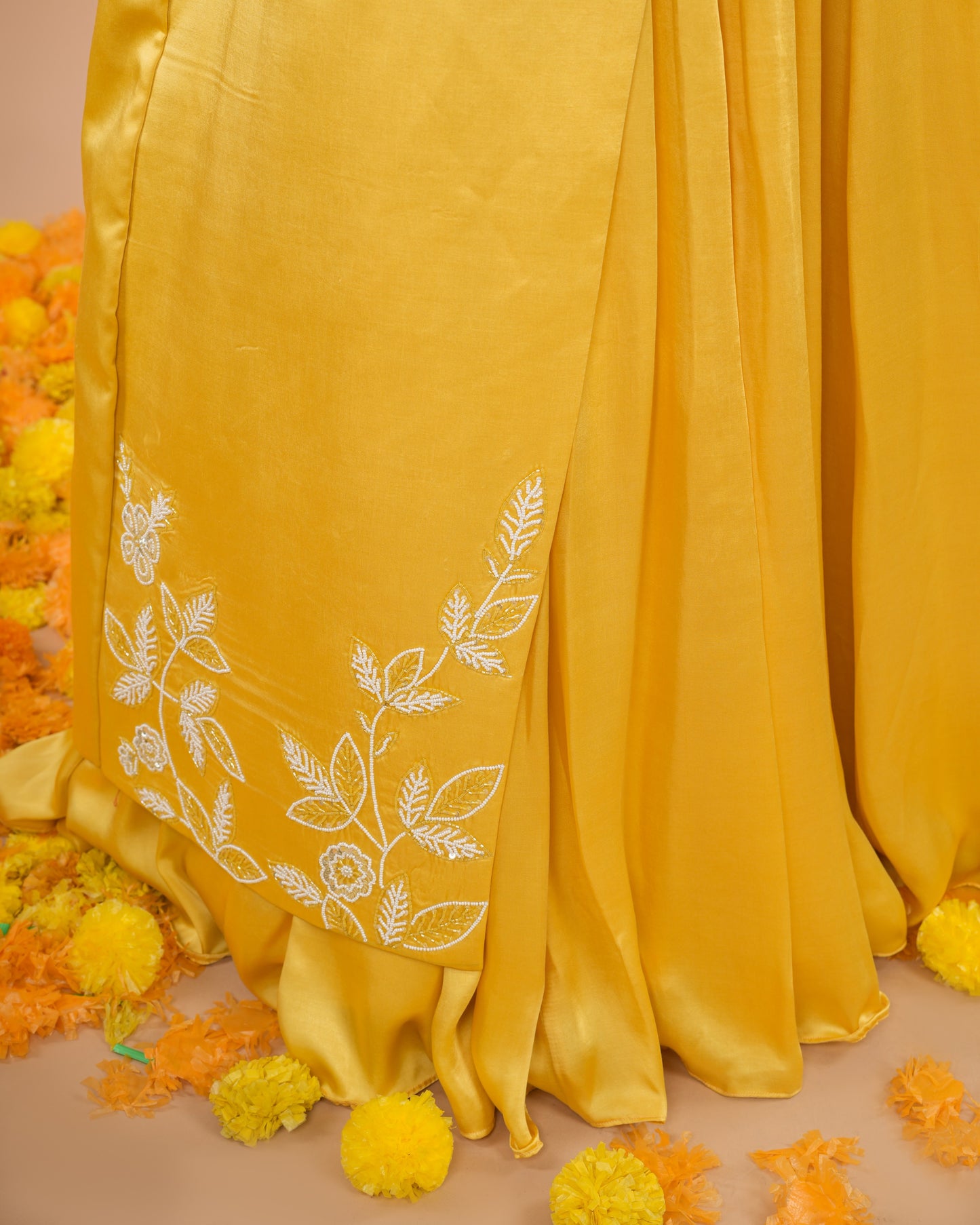 Yellow Flap Gown