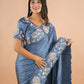 Blue Rangaari Saree